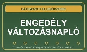 Magyar kaszinóengedélyek változásnaplója
