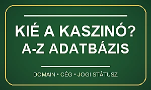 Kié a kaszinó A-Z adatbázis szerkesztőségi oldaljel