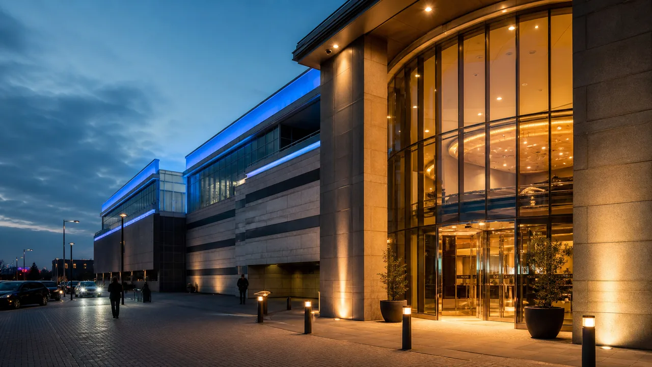 Las Vegas Casino Atrium EuroCenter szerkesztőségi helyszínhangulata