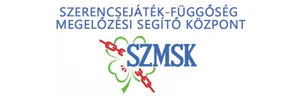A Szerencsejáték-függőség Megelőzési és Segítő Központ logója