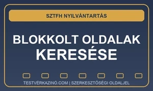 SZTFH blokkolt szerencsejáték-oldalak: keresés, jelentés és frissítés