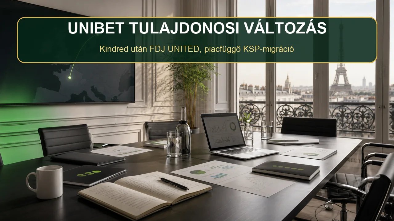 Unibet FDJ UNITED vállalati átmenet szerkesztőségi illusztráció