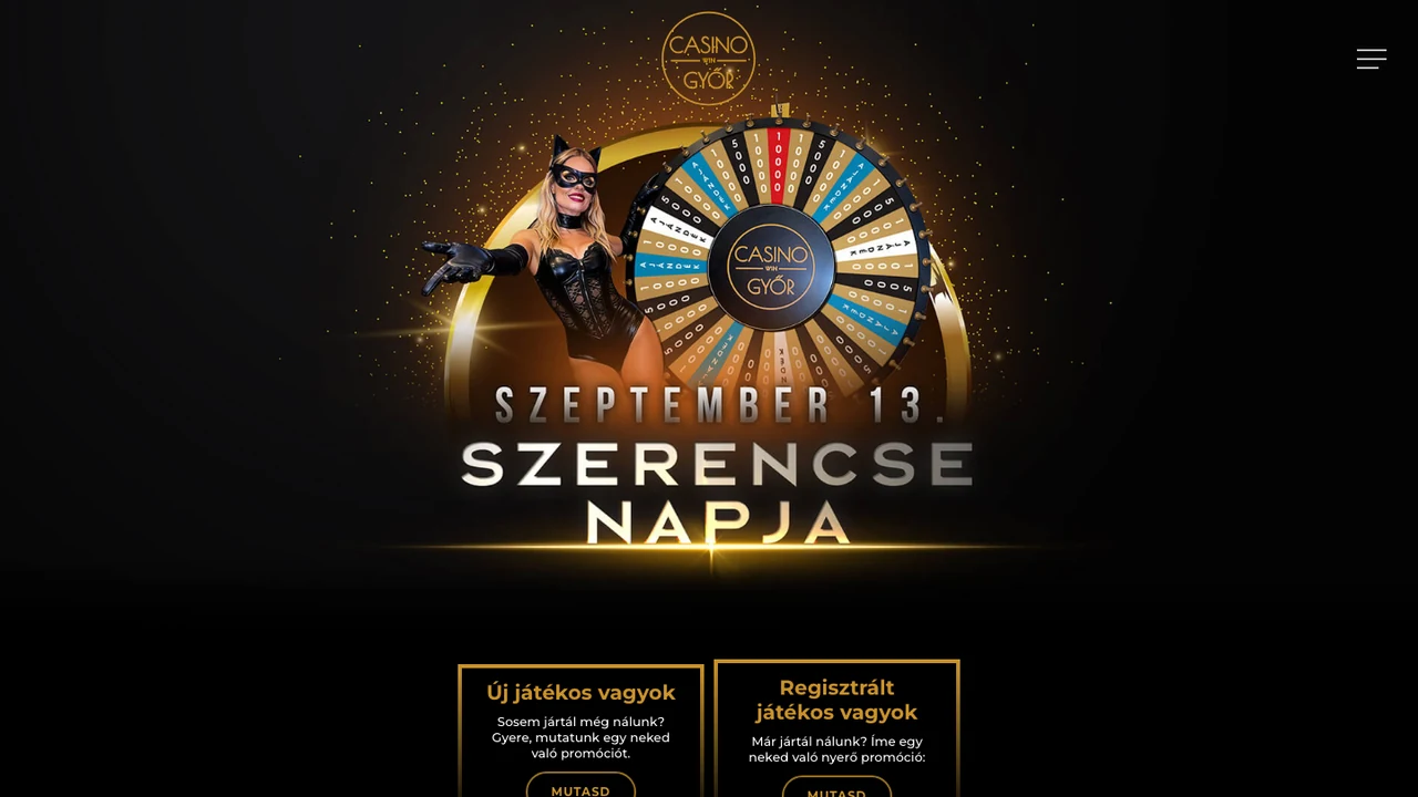 A casinowingyor.hu nyitóoldala 2026. szeptember 6-án