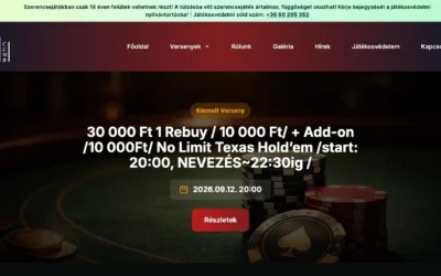 Palace Poker Club Szombathely: engedélyes és 300573-as engedély